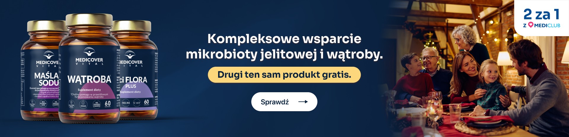 Kompleksowe wsparcie mikrobioty jelitowej i wątroby